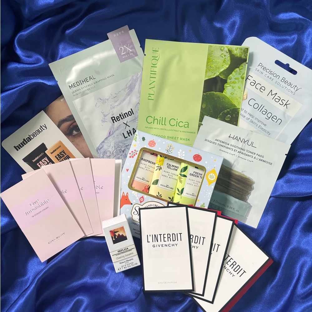 Beauty Bundle NWT Givenchy, Replica Maison Martin Margiela, Huda & Misc Skincare